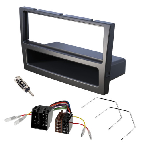 Auto radio blende set iso - radio,